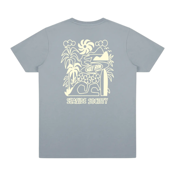 Wave Garden Grey Surf Shirt