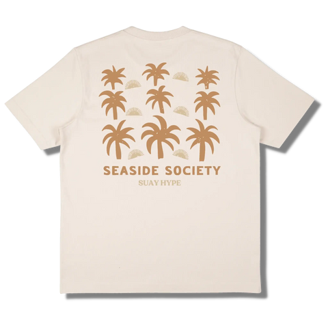 T-shirt Santa Monica sable
