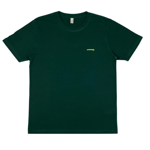 T-shirt coton épais vert foncé