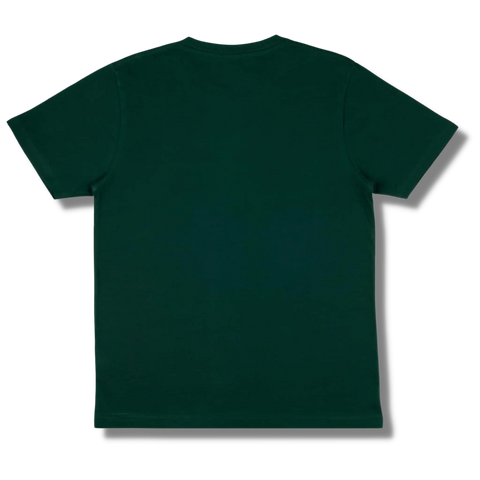 T-shirt coton épais vert foncé