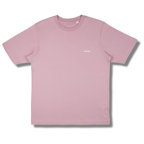 T-shirt oversize rose ardoise