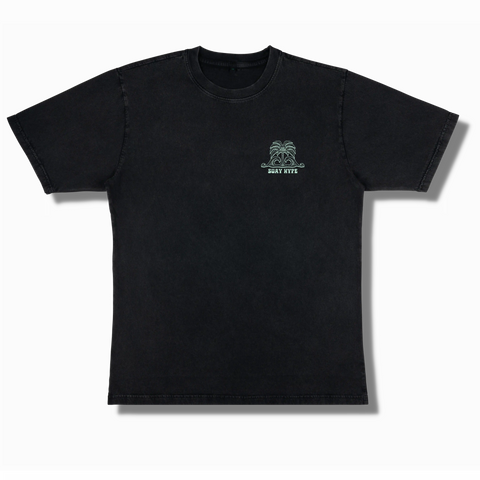 Ocean wash black T-Shirt