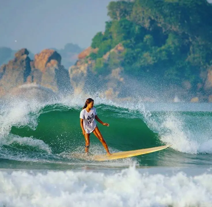 where to surf january