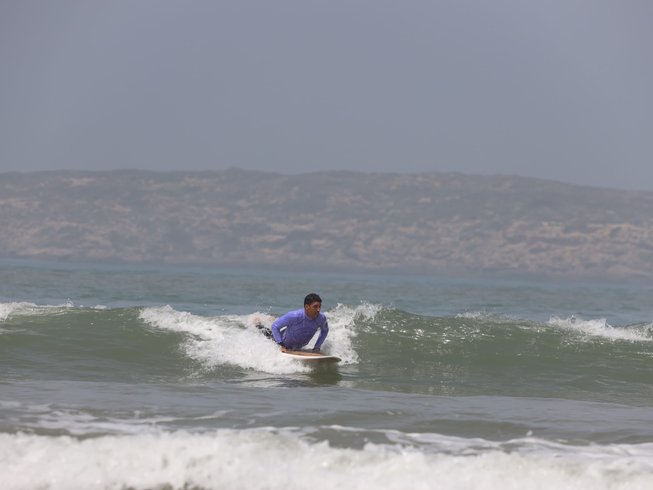 Surfing Essaouira, Morocco