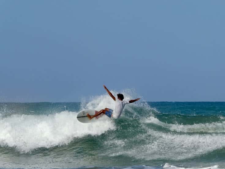 Pavones long left point, Costa Rica