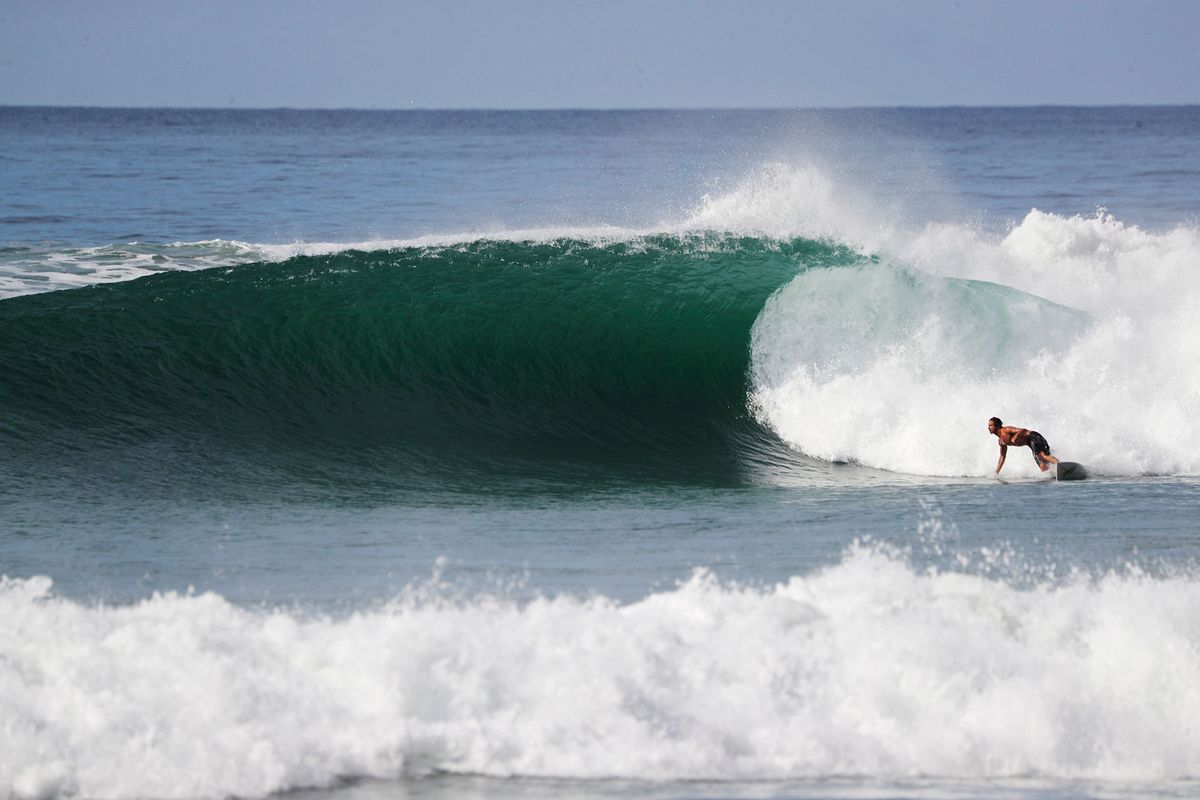 Surfing Puerto Escondido, Oaxaca